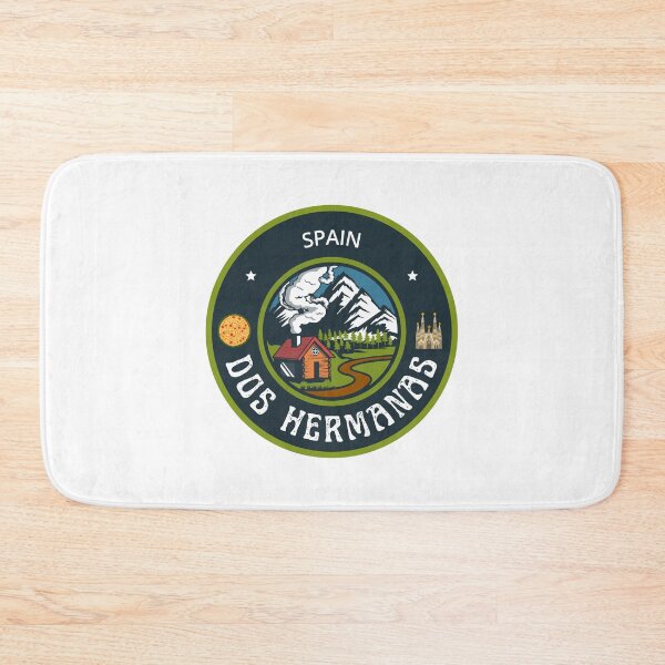 Item preview, Dos Hermanas Spain | Green Travel Emblem designed and sold by World Designs.