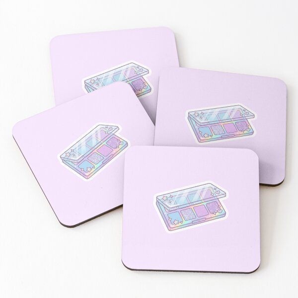 Item preview, Pastel Galaxy Eyeshadow Palette, Makeup Stickers. designed and sold by winterdaisyflower.