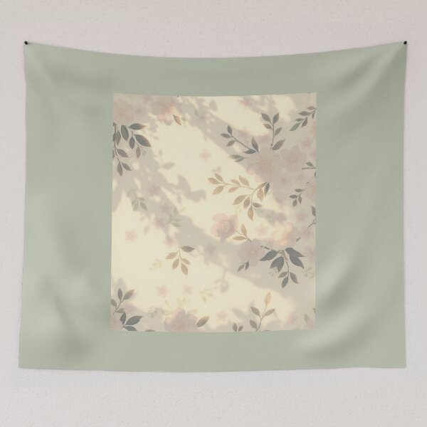 Item preview, Flowers, Leaves and Shadows Little Flowers designed and sold by Sachie's Studio.