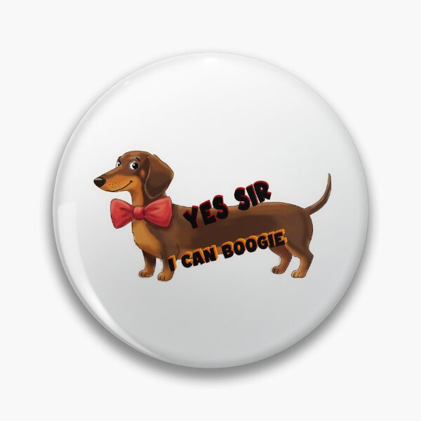 Item preview, Dachshund Dog, that can boogie  designed and sold by The Curious Cow.