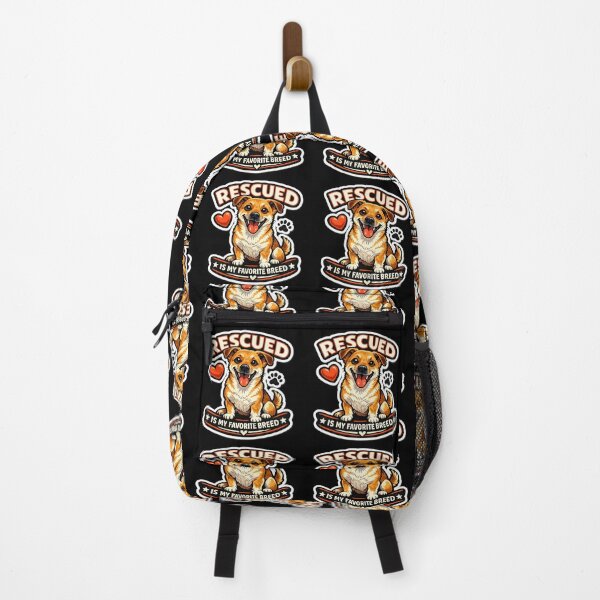 Item preview, Rescued Is My Favorite Breed Dog designed and sold by rocknrollstyles.