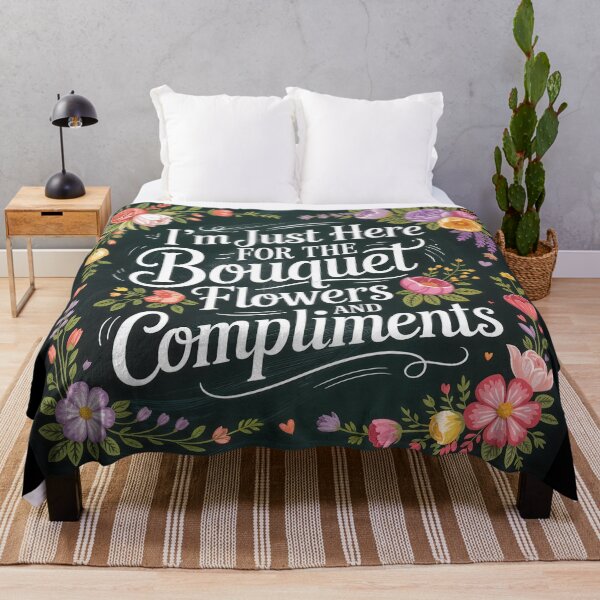 Item preview, Bouquet & Compliments – Floral Chalkboard Art designed and sold by ForeverPrintsOK.