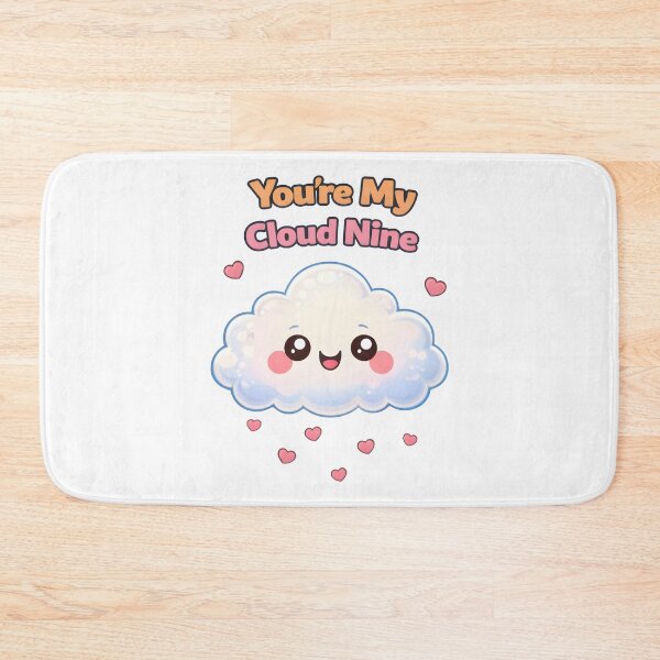Item preview, "You're My Cloud Nine" Cute Kawaii Love Design. designed and sold by The-T-In-Retro.