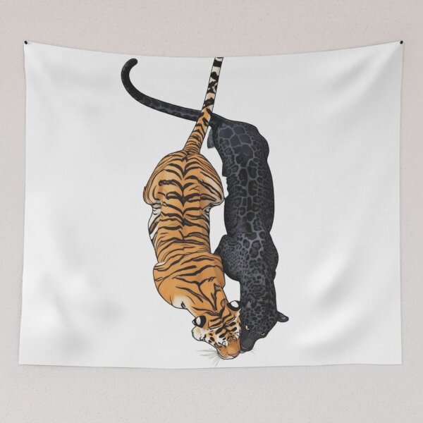 Item preview, tiger and panther designed and sold by Sk7y3e.