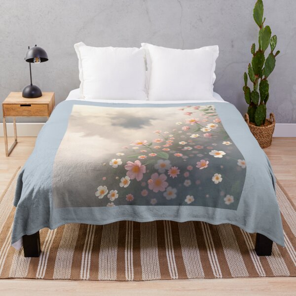 Item preview, Ethereal Misty Floral Little Flowers designed and sold by Sachie's Studio.