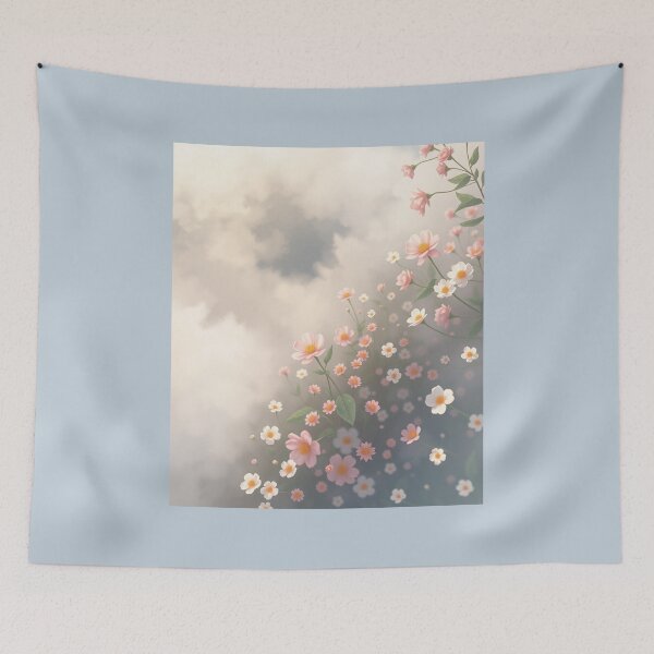 Item preview, Ethereal Misty Floral Little Flowers designed and sold by Sachie's Studio.
