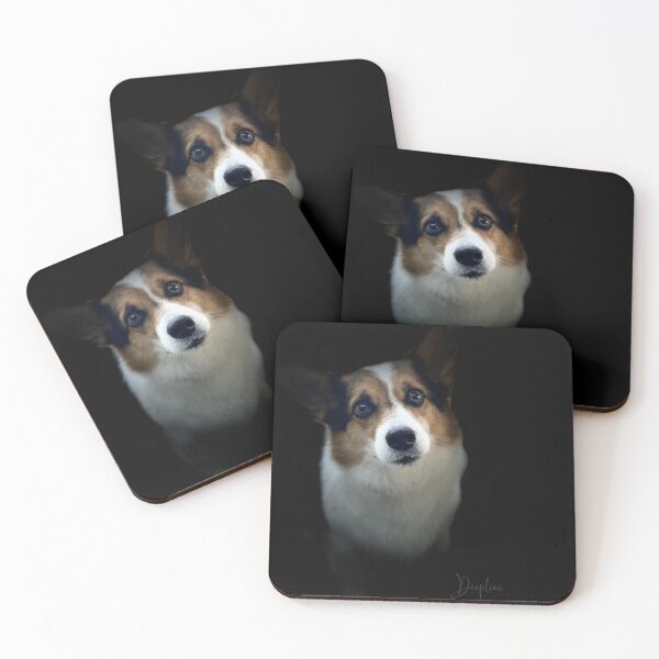 Item preview, Corgi Portrait designed and sold by DeeplineArt.