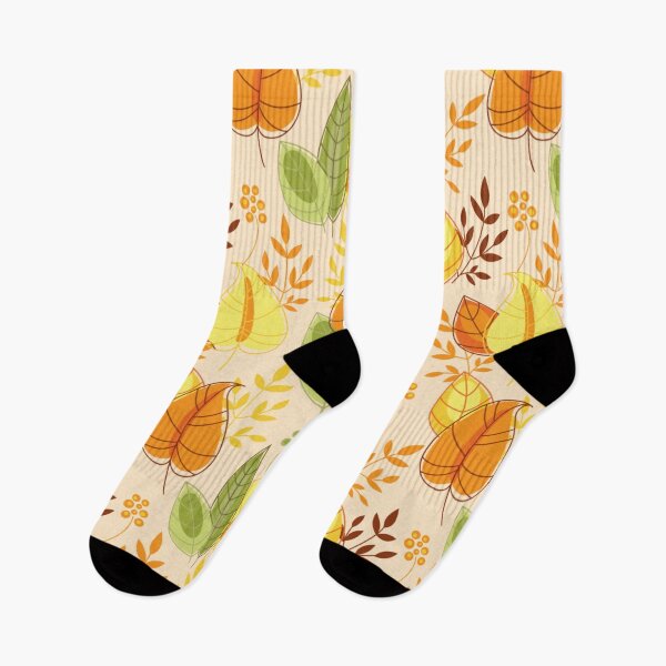 Item preview, Rust-Colored Autumn Leaves Pattern - Earthy Fall Foliage designed and sold by DesignsVault.