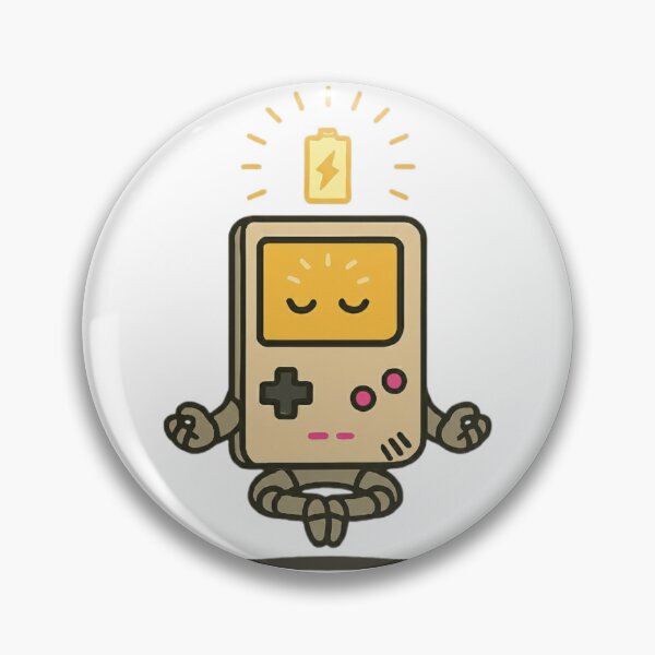 Item preview, Retro Game Meditation - Digital Zen & Mindfulness Art designed and sold by Droosam.