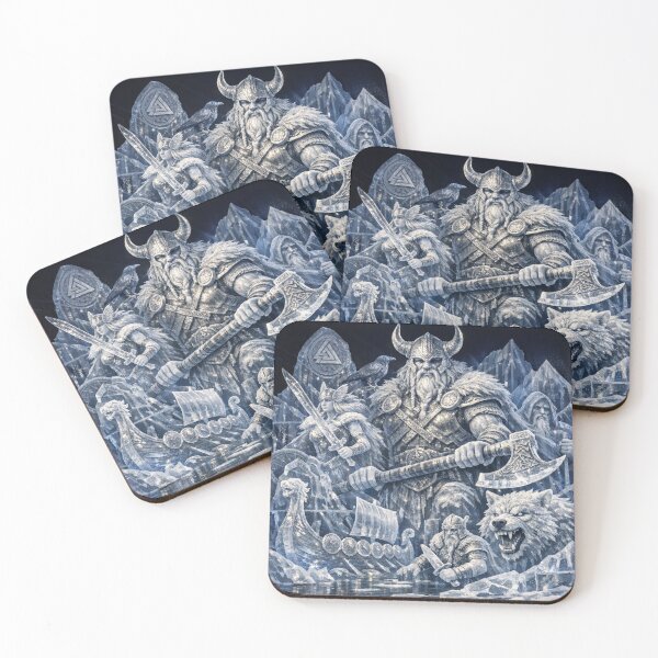 Item preview, Viking Warriors Forged in Eternal Ice designed and sold by JuViRo.