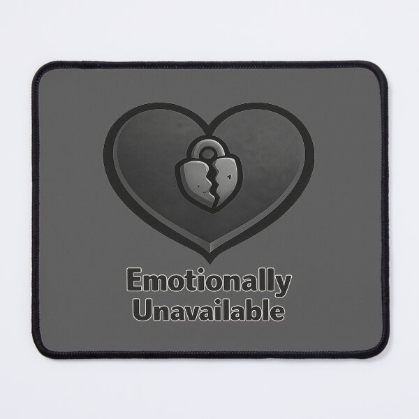 Item preview, Black Heart — Emotionally Unavailable designed and sold by DreamMachine69.