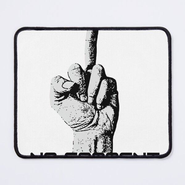 Item preview, No Comment - Hand with Middle Finger Up designed and sold by MMPrintsDesign.