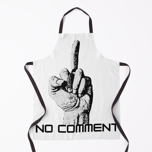 Item preview, No Comment - Hand with Middle Finger Up designed and sold by MMPrintsDesign.