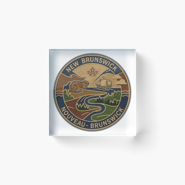 Item preview, New Brunswick Canada Vintage Travel designed and sold by AddlPoolart.