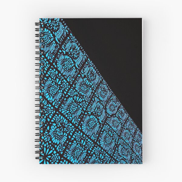 Artikelvorschau, Diagonales blaues Spitzenmuster entworfen und verkauft von Sachie's Studio.