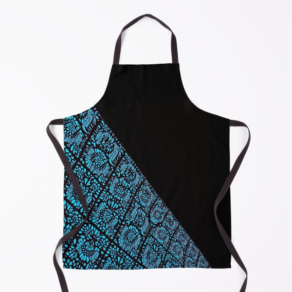 Item preview, Diagonal Blue Lace Pattern designed and sold by Sachie's Studio.
