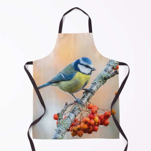 Item preview, Little Blue Tit on Rowan Branch designed and sold by Tridentulus.