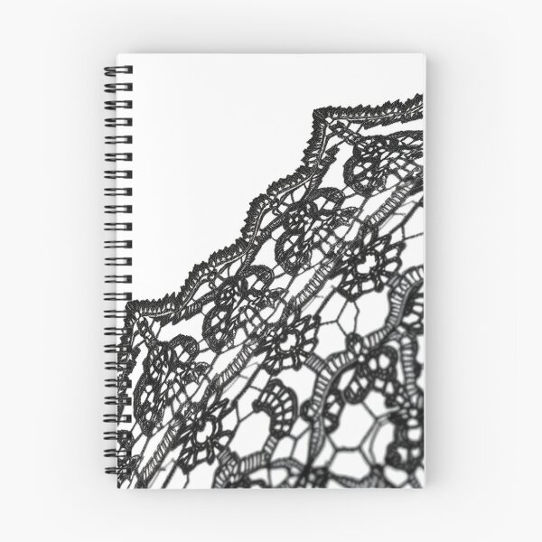 Artikelvorschau, Diagonales schwarzes Spitzenmuster entworfen und verkauft von Sachie's Studio.
