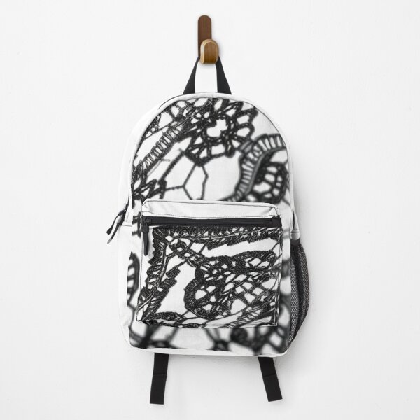Item preview, Diagonal Black Lace Pattern designed and sold by Sachie's Studio.