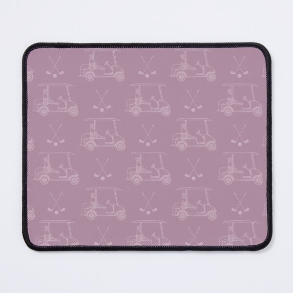 Item preview, Tonal Golf Carts & Clubs on Light Gray Magenta designed and sold by KSimpson838.