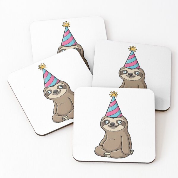 Item preview, Cute Party Sloth Animal Celebration designed and sold by k3rstman1.