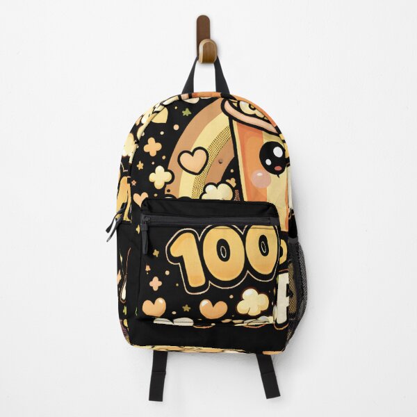 Item preview, 100 Days And Still Poppin Cute Smiling Popcorn Character Warm Golden 100th Day School Shirt designed and sold by JaaCreativeShop.