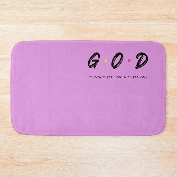 Item preview, God Is Within Her; She Will Not Fall designed and sold by Zoaluxe.