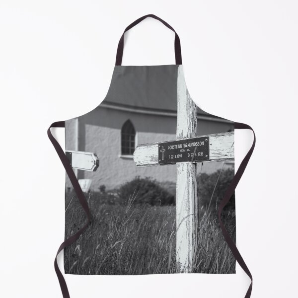 Item preview, Crosses by Reyniskirkja Church near Vik Iceland designed and sold by PhotoArt by Joan Carroll.