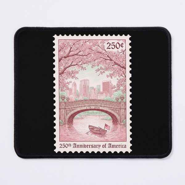 Item preview, Central Park Bridge & Skyline | USA 250th Anniversary of America designed and sold by G350.