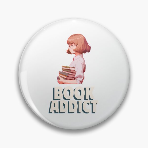 Item preview, Book Addict avid reader designed and sold by The Sporty Nerd.