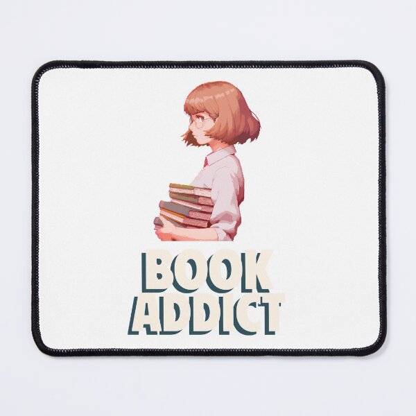 Item preview, Book Addict avid reader designed and sold by The Sporty Nerd.