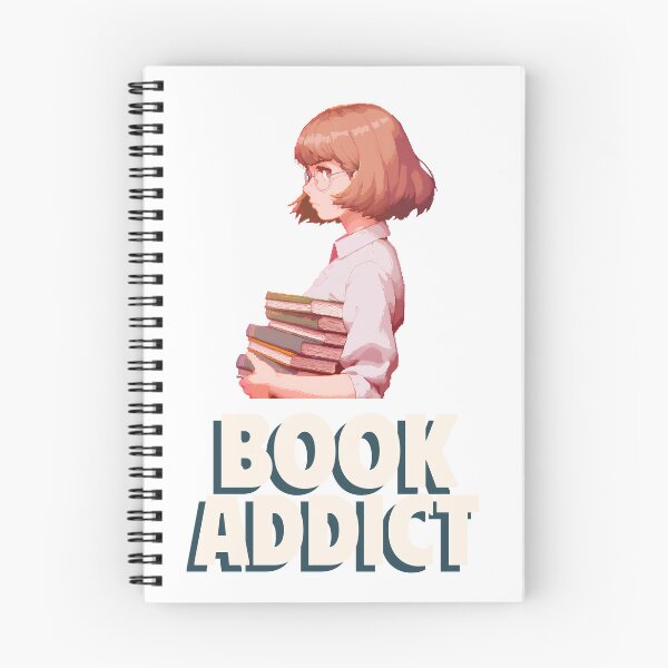 Item preview, Book Addict avid reader designed and sold by The Sporty Nerd.