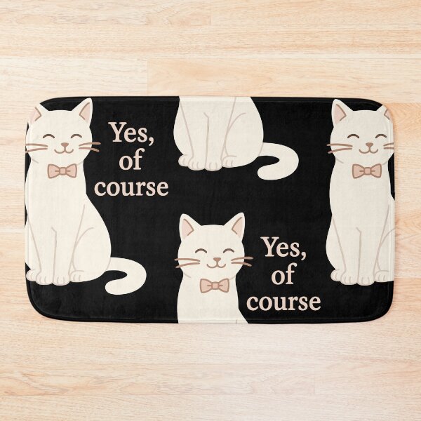 Item preview, Yes Of Course Cat Shirt – Cute Cat Mom Tee for Women designed and sold by WhiskerlyGfx.