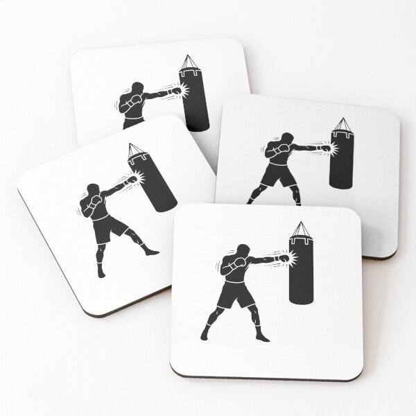 Item preview, Boxing Black & White Punch  designed and sold by badrobcheb1.