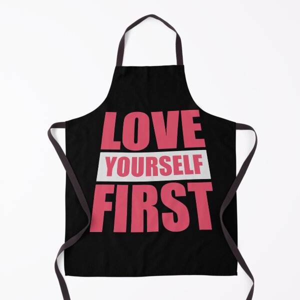 Item preview, Love Yourself First Self Care Empowerment Quote designed and sold by shirt-o-mat.