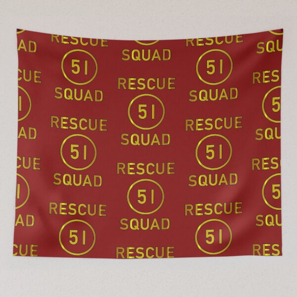 Item preview, Rescue Squad 51 Gold designed and sold by Normbot2000.