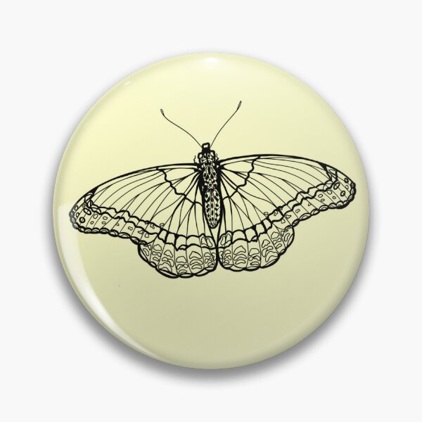 Item preview, Butterfly Outline (Black) designed and sold by lexilea.