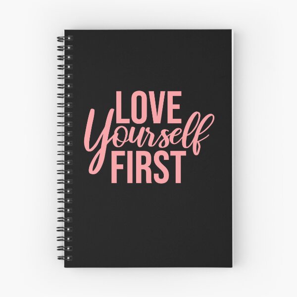 Item preview, Love Yourself First Self Care Empowerment Quote designed and sold by shirt-o-mat.