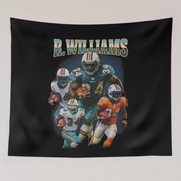 Item preview, Ricky Williams Dolphins Vintage  designed and sold by TheArtOfCar.