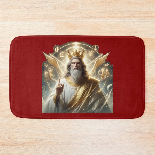 Item preview,  Revelation 1:8 – Alpha and Omega, The Eternal Almighty King (3D Majestic Character)  designed and sold by PaintMeWorld.