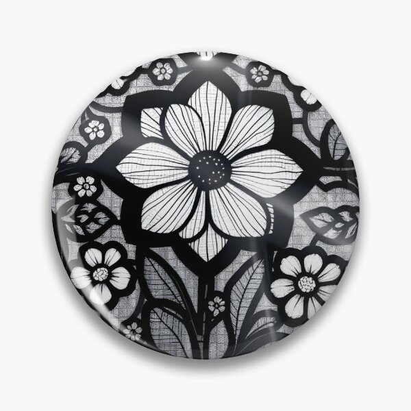 Artikelvorschau, Schwarze Spitze Blumen Kleine Blumen entworfen und verkauft von Sachie's Studio.