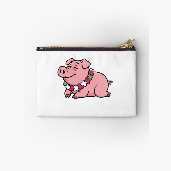 Item preview, Cute Hawaiian Pig Lei Relaxing designed and sold by k3rstman1.