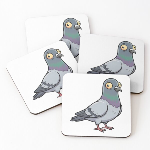 Item preview, Funny Cartoon Pigeon City Bird designed and sold by k3rstman1.