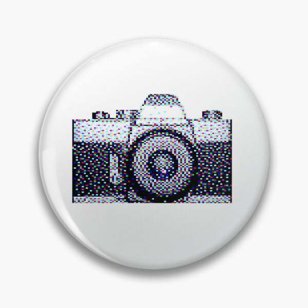 Item preview, 8-bit Vintage Camera Pixel Art designed and sold by Memes N Lore .
