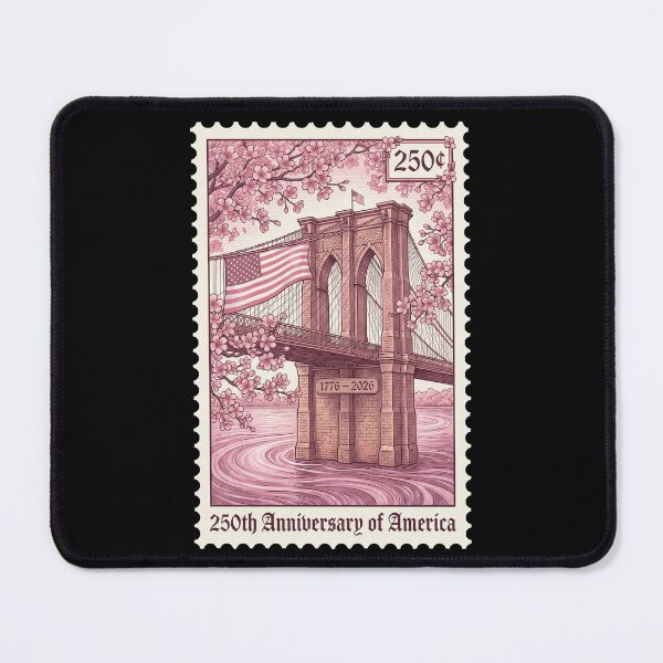 Item preview, Brooklyn Bridge & Cherry Blossoms | USA 250th Anniversary designed and sold by G350.