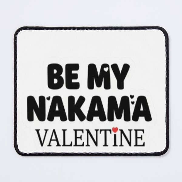 Item preview, Be My Nakama Valentine Shirt – One Piece Anime Love Text Tee designed and sold by ColorsSoul ⭐️⭐️⭐️⭐️⭐️.