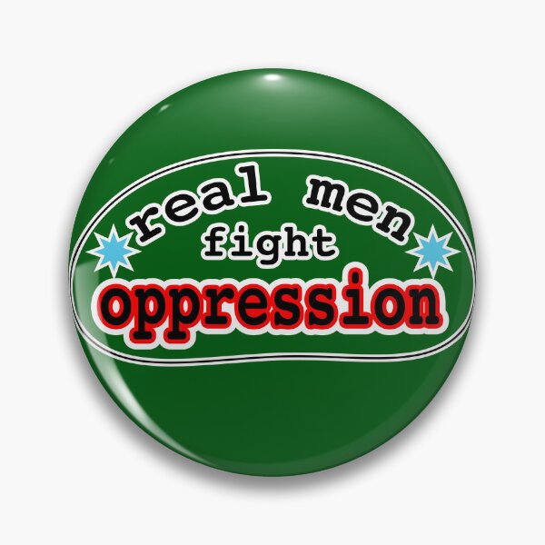 Item preview, Real men fight oppression, green background designed and sold by mntimg.