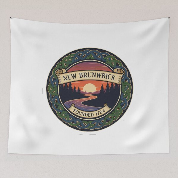 Item preview, New Brunswick Canada Vintage Travel designed and sold by AddlPoolart.