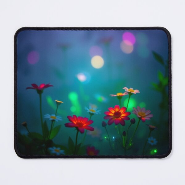 Item preview, Vibrant Red Little Flowers designed and sold by Sachie's Studio.