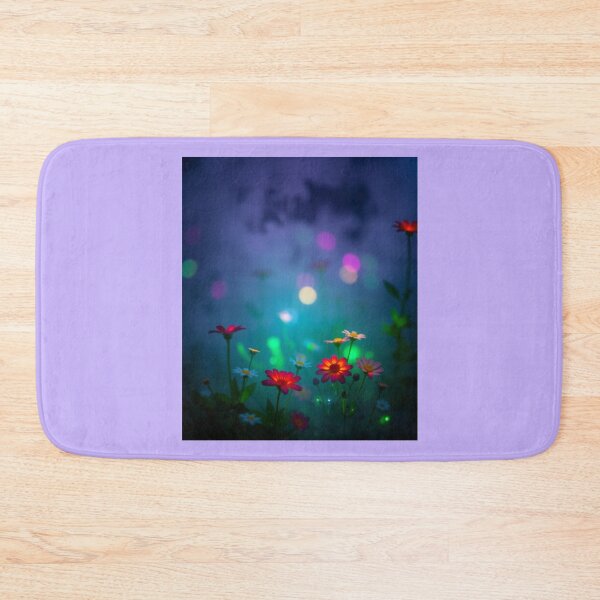Item preview, Vibrant Red Little Flowers designed and sold by Sachie's Studio.